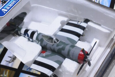 FRANKLIN MINT WWII P47 THUNDERBOLT USAF SCALE 1:48 NEW COA