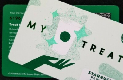 Starbucks Card #6196 - My Treat 2021 BC | eBay