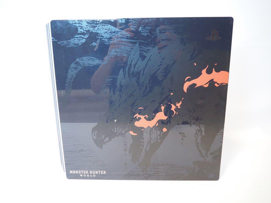 SONY - PlayStation®4 Pro MONSTER HUNTER: WORLD Sony PlayStation 4 Pro Console 1TB Monster Hunter World