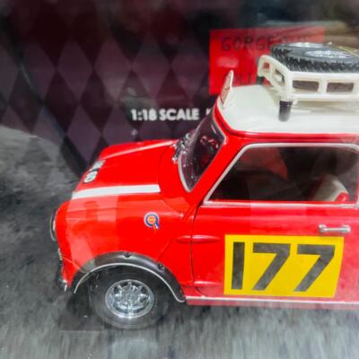1/18 Kyosho Morris Mini Cooper Rally Winner Car 177 | eBay