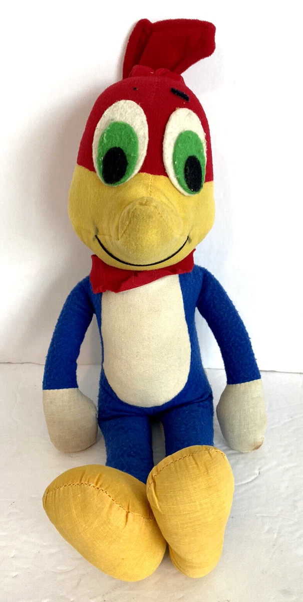 Vintage woody clearance woodpecker stuffed animal