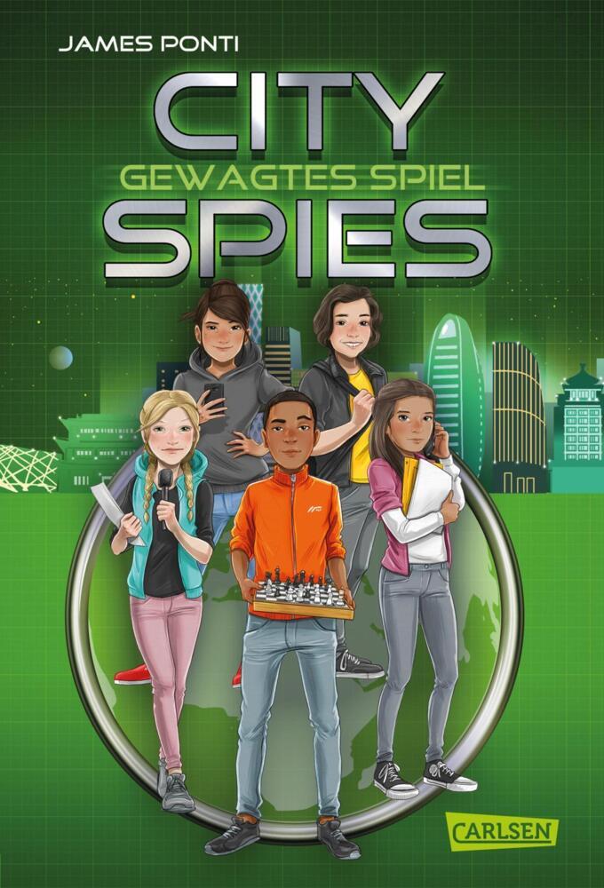 Thumbnail - City Spies 3: Gewagtes Spiel - James Ponti - 9783551557810