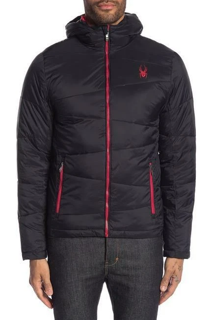 NEW Spyder Nexus Jacket Men's Small Black / Red Insulated Puffer MSRP $199.95
Opens in a new window