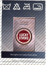 Lucky Strike Werbung Anzeige Reklame