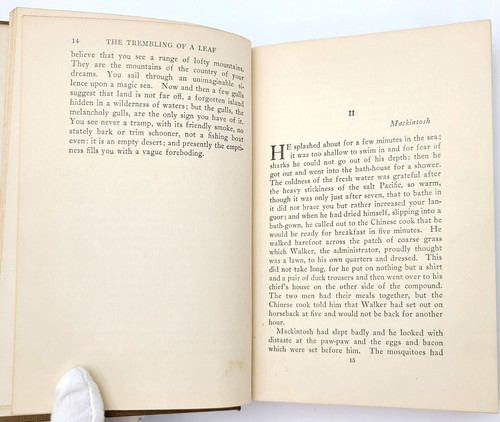 The Trembling of a Leaf 1921 W. Somerset Maugham ~ Scarce first edition - Picture 4 of 6