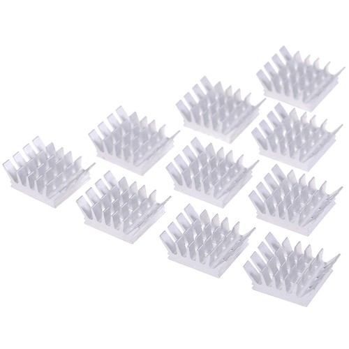 10pcs Aluminium Heatsink Computer Cooler Radiator Heat sink For MotherbYUR1_Q - Photo 10/12