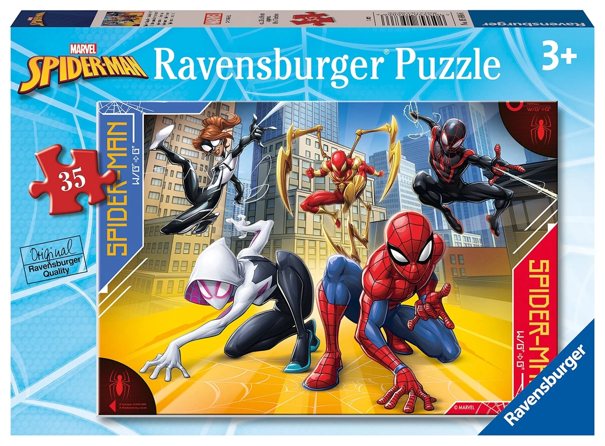 Ravensburger Marvel Spiderman Toys 35 Piece Jigsaw Puzzle for Kids Age 3  Years U