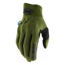 100% MX Gloves Cognito Smart Shock Army Green  Motocross MTB Off Road ATV Quad