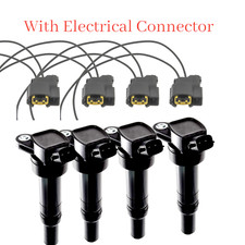 Set of 4 x Ignition coil Connector Fits: Hyundai Elantra Tucson Kia Forte Soul