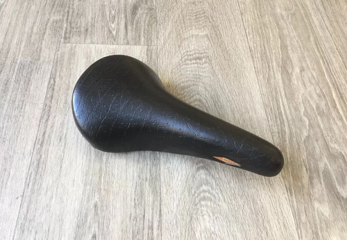 Selle San Marco Rolls Vintage En Cuir – Noir/Brun, Pour Vélo De Route