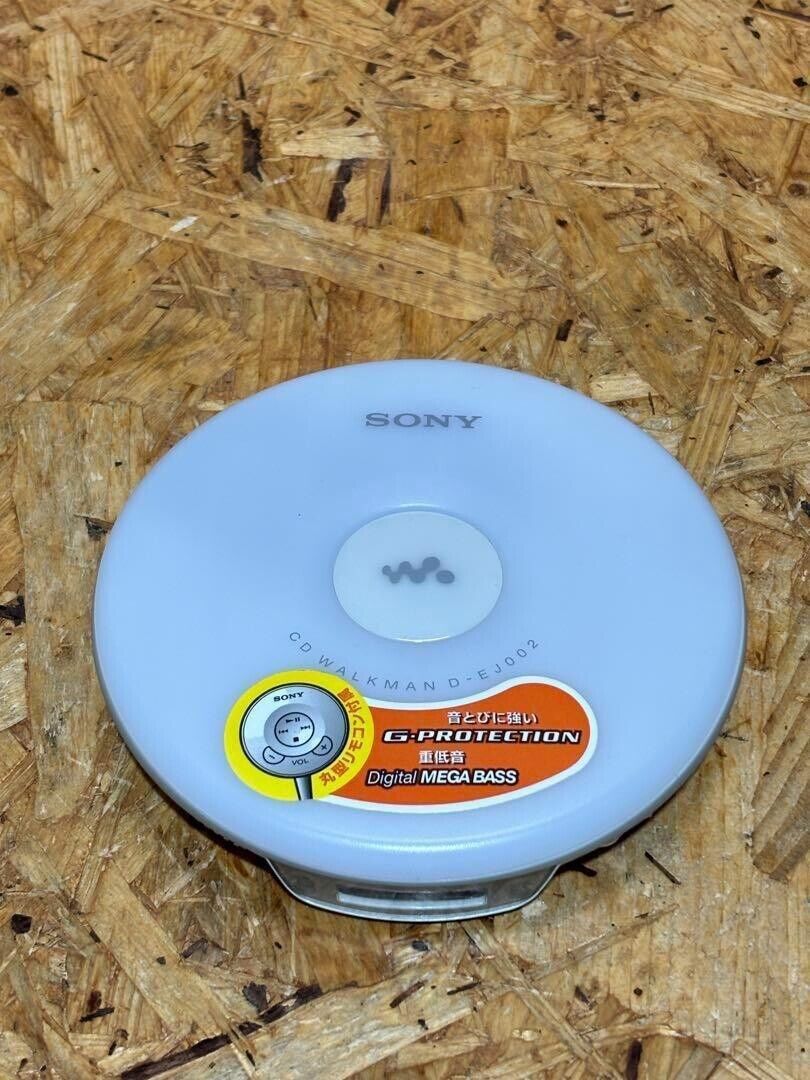 Sony D-EJ002 Portable CD Player Walkman G-Protection Good GP
