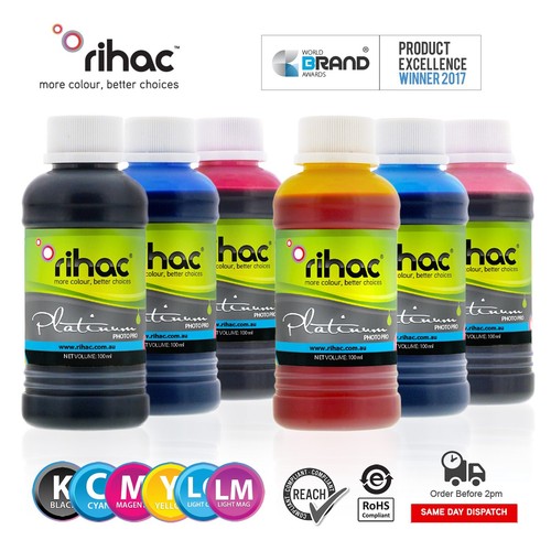 Rihac Refill Ink for Epson R290 R390 RX610 T50 1430 1410 CISS 81 82 ...