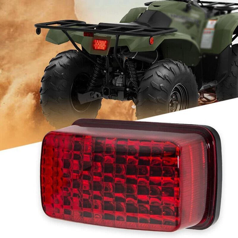 LED 1PC Universal ATV Motorcycle Bike Brake Tail Turn Signal Light Brake Light - Image 3 of 4