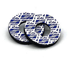 Blue FX Moto grip donuts dirt bike motorcycle MX BMX