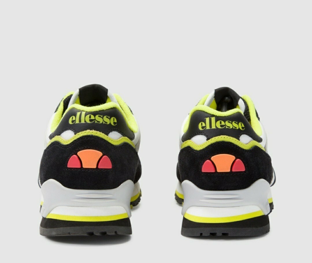 Ellesse Shoes 147 Suede AMColor black/white/Light-greenSize  display picture 2