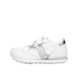 98330-Saucony Jazz Double Hl Sneaker Bianca in Pelle Da Bambino SK163039 | eBay