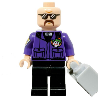 new LEGO Minifig - Lawrence, The Joker's Boombox Goon from