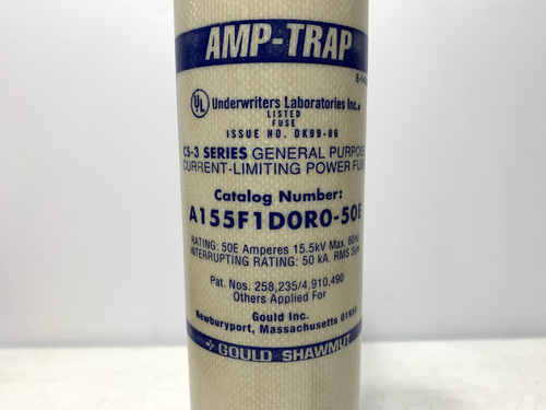 Ferraz Shawmut A155F1D0R0-50E Amp-Trape Fuse 15.5KV 50E Amp CS-3 Series - Picture 3 of 6