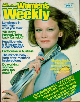 Aust. Women's Weekly - June 2, 1979 - Shelley Hack, Diana Dors + Ted Kennedy