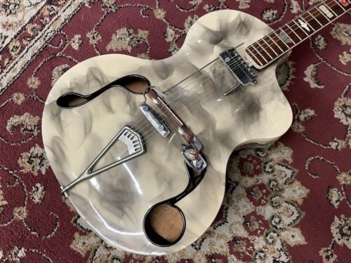 Chitarra vintage Wandre Framez modello B.B. 1960 - Foto 2 di 11