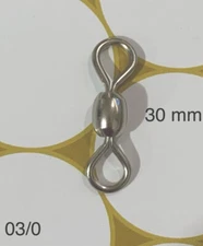 Fishing Crane Swivel 03/0                                   BAG 100 PCS 📦