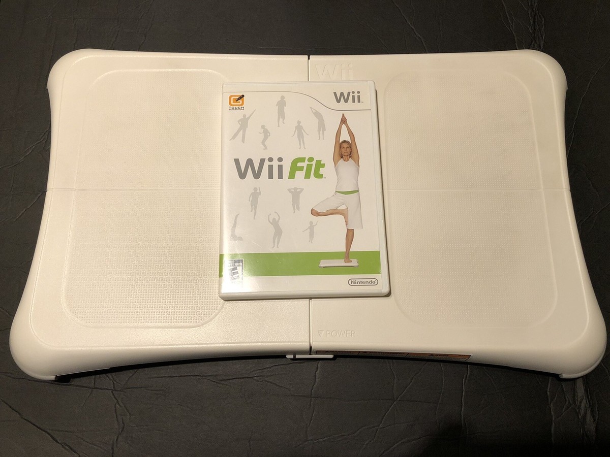Nintendo Wii Fit Game With Balance Board 760575233301| eBay