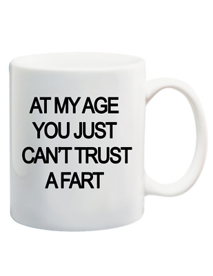 Can't Trust a Fart Mug Funny Birthday Gifts Mens Uncle Mum Dad Grandad Nanny