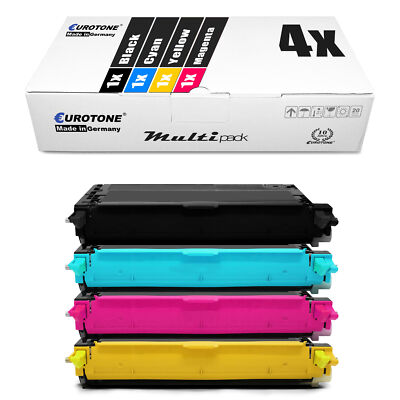 4x Eco Cartridge XXL For Xerox Phaser 6180-DN 6180-N 6180-MFP 6180-D