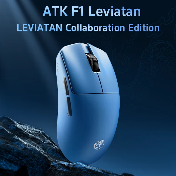 ATK Blazing Sky F1 Extreme Esports Wireless Mouse – LEVIATAN Collab, PAW3950 - Image 2 of 4