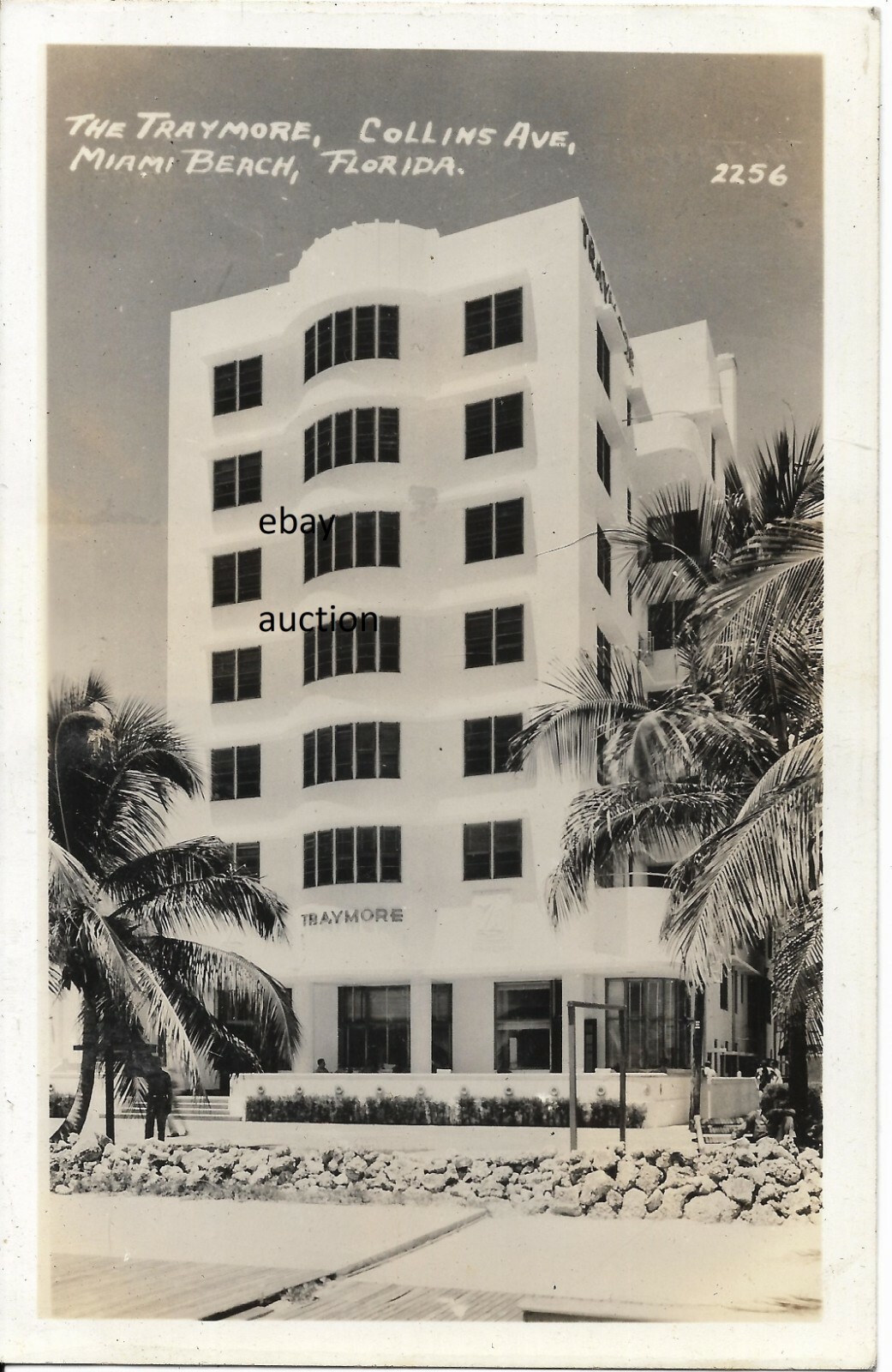 vintage real photo postcard The Traymore hotel Miami Florida FL eBay