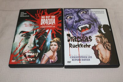 Draculas Rückkehr + Das Blut von Dracula (DVD) (Christopher Lee) 2Filme/2Dvds