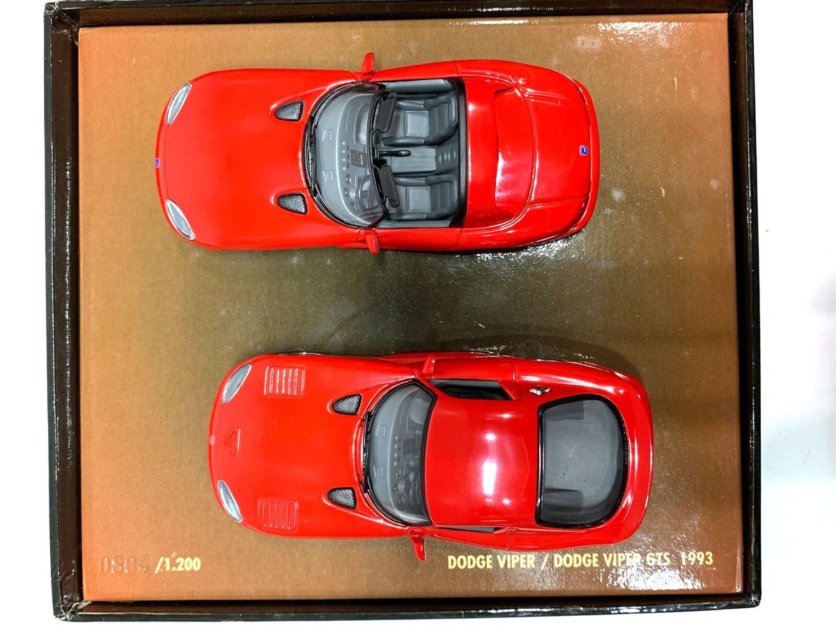 自動車 No153.Minichamps 1:43 DODGE VIPER COUPE RARE RETIRED MINICHAMPS DODGE VIPER COUPE & CABRIOLET SET LIMITED
