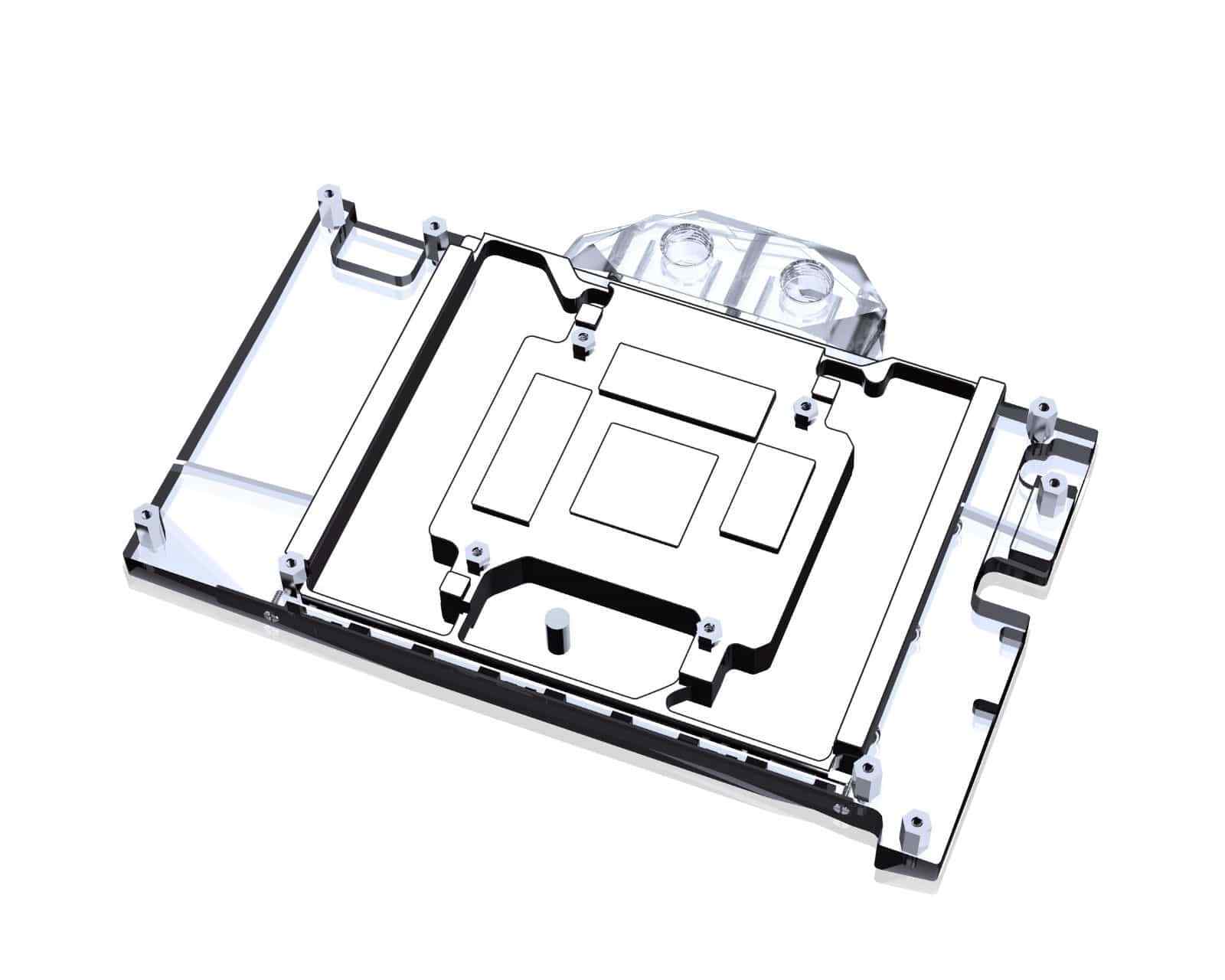 Bykski Full Coverage GPU Water Block and Backplate for Colorful iGame RTX 408...