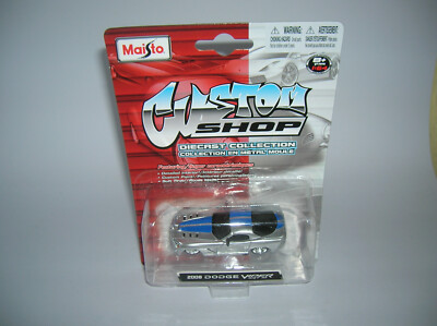 Maisto Custom Shop 2008 Dodge Viper SRT 10 Silber silver, 1:64 Art. 15494