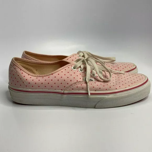 Pink polka dot vans cheap