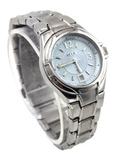 Relic by Fossil Stainless Ladies Date Watch 165ft WR ZR11812 One Jewel