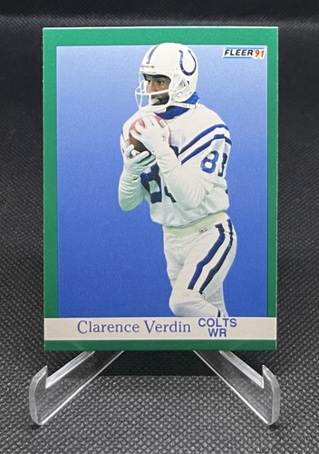1991 Fleer Football Clarence Verdin #87 Indianapolis Colts - Picture 1 of 2