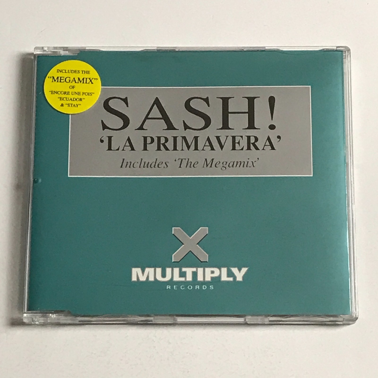 Sash! – La Primavera CD Single 1998 – CXMULTY 32 EX/EX