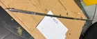 Mercedes Benz W 107 trim window strip chrome