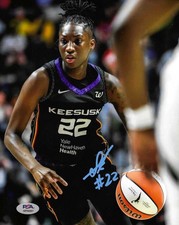 Saniya Rivers Connecticut Sun WNBA Signed Auto 8x10 Photo PSA DNA #2
