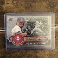 Cole Hamels 2009 Upper Deck A Piece of History Franchise History /149 Z1