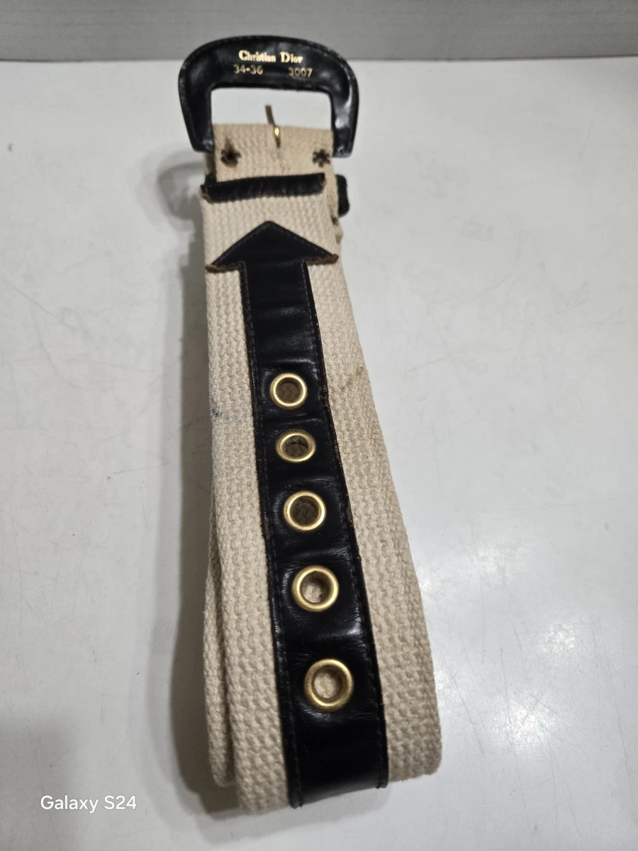 Beige Leather Size S Belts for Women | eBay display picture 3