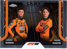 2025 Topps Chrome F1 Base Singles and Inserts PICK YOUR CARD FRESHLY PULLED