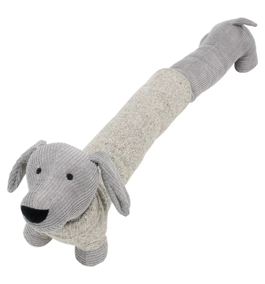 Zugluftstopper Türstopper Stofftier Plüschtier Dackel Dichtung 80cm Tür Fenster - Bild 3 von 4