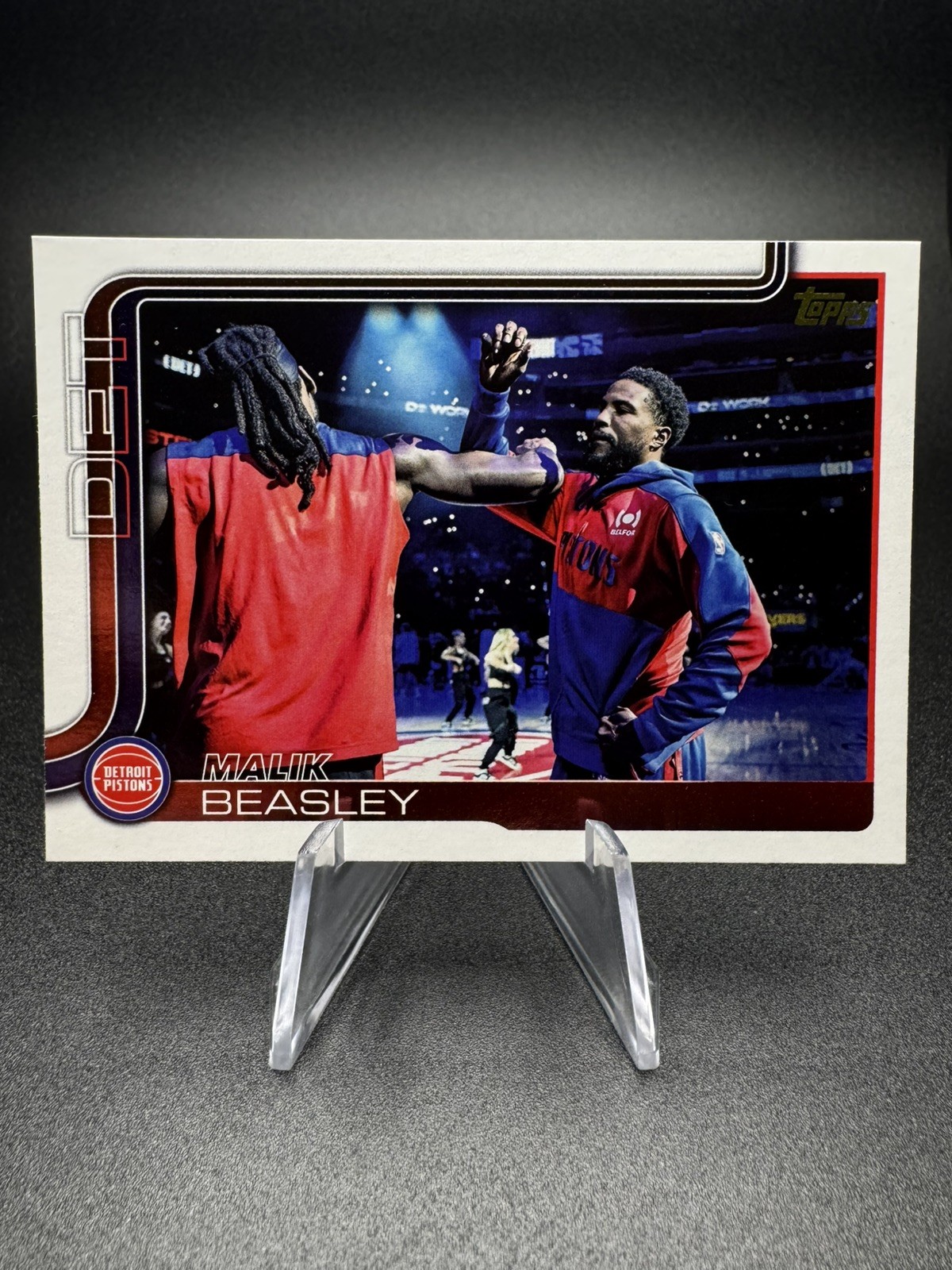 Malik Beasley 2025-26 Topps Golden Mirror Image Variations SSP #43 Detroit