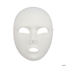 WHITE FACE MASK