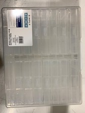 TIDY Photo/Craft Keeper Includes 16 4"x6" Photo Cases - CLEAR