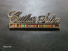 Vintage 1975-77 Oldsmobile Cutlass Salon Nameplate Emblem