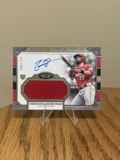 2024 Topps Tier One - Autographed Tier One Relics Jumbo Christian...