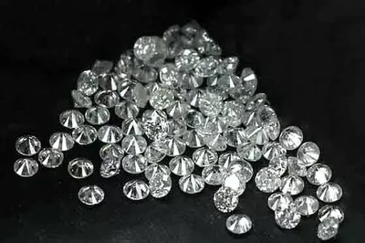 Certified 2.5 mm Round Cut CVD Diamond E Color VVS2 Clarity 30 Pcs Lot